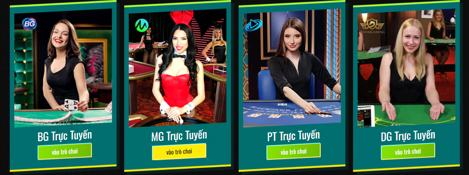Sòng Bài 69VN - Không Gian Giải Trí Kiếm Thưởng Đẳng Cấp 7 Các sảnh chơi Casino tại 69VN